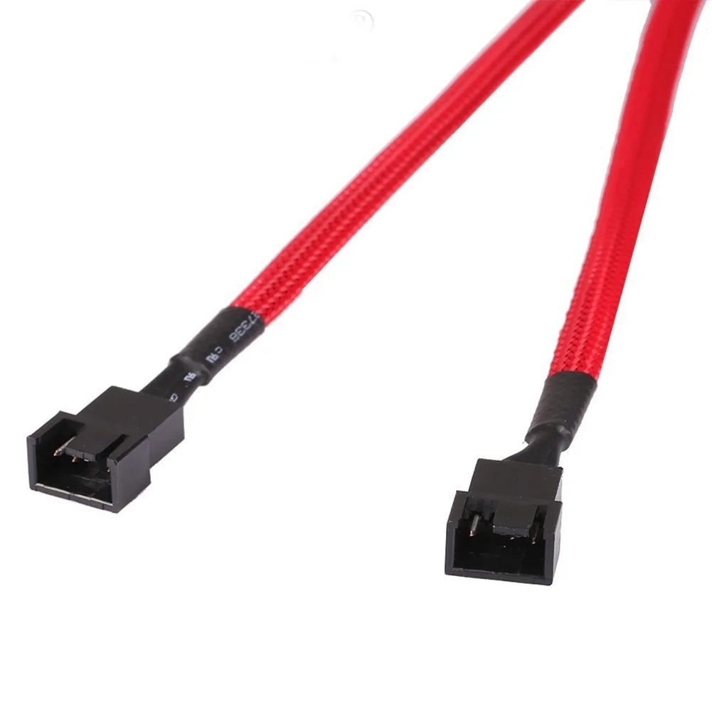 Женский к PWM 4Pin Компьютерный Вентилятор кабель удлинитель сплиттер охлаждающая