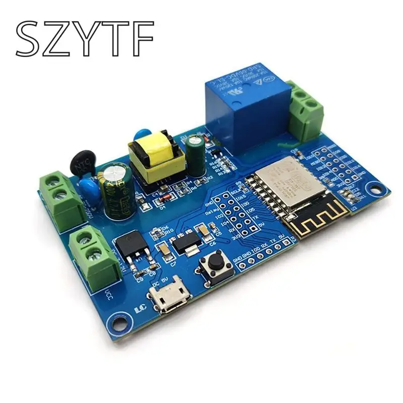 Блок питания переменного/постоянного тока ESP8266 WiFi одноканальный релейный модуль