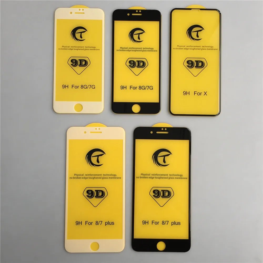 SZYSGSD 5D Стекло для iPhone X XS закаленное Стекло пленка 9D с округленными изогнутыми краями покрытие защита от пыли для iPhone 11Pro 8 плюс Экран протектор
