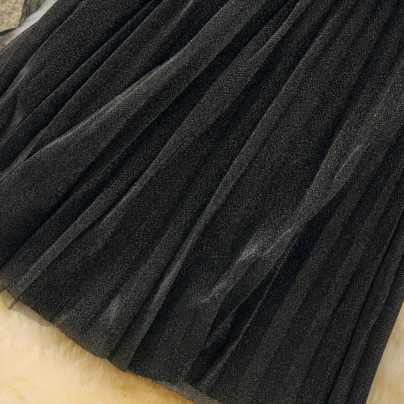ALPHALMODA модный костюм платье осеннее платье тонкий свитер с длинными рукавами+ Сетчатое платье Элегантный комплект из 2 предметов