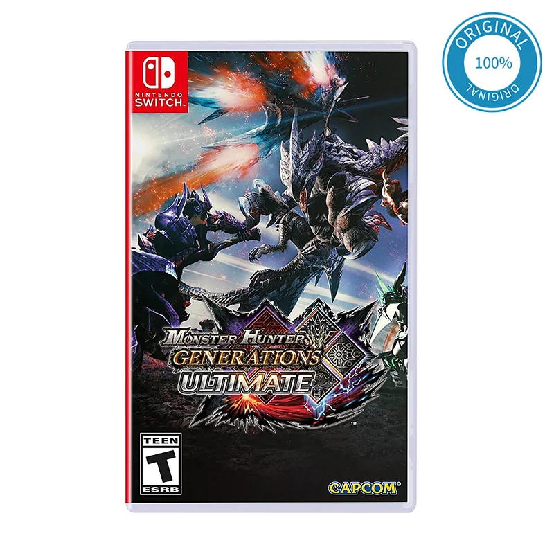 

Nintendo Switch Game Deals - Monster Hunter Generations Ultimate - games Cartridge Physical Card