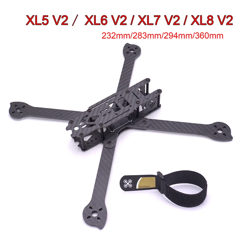 3K полностью из углеродного волокна TrueX XL5 V2 232 мм/XL6 283 мм/XL7 294 мм/XL8 360 мм/XL9 390 мм Arm 4