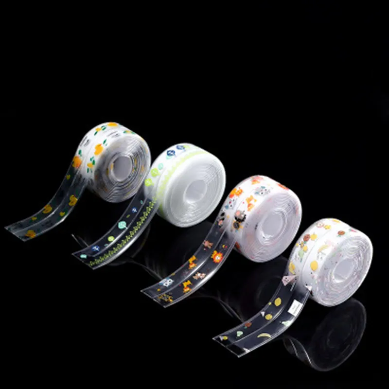 

3.2M Kitchen Sink Waterproof Sticker Anti-mold Sealing Strip Tape Wall Bathroom Countertop Toilet Gap Self-adhesive Seam Sticker