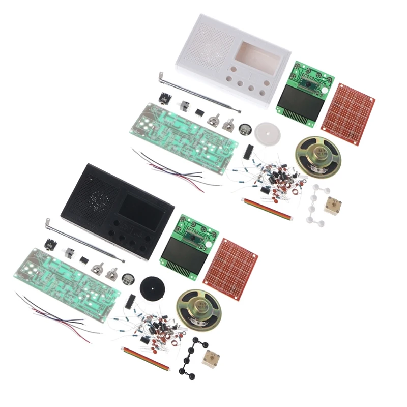 Набор для самостоятельной сборки с ЖК-дисплеем FM-радио электронный Обучающий