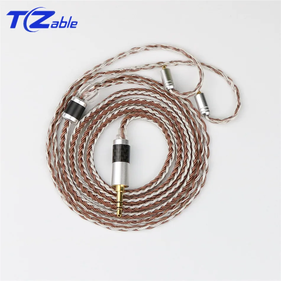 Обновленный кабель для наушников своими руками 2 5 мм 4 3 A2DC 16 нитей