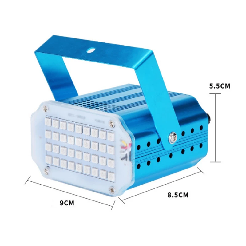Светодиодный проблесковый сценический прожектор портативное освещение со
