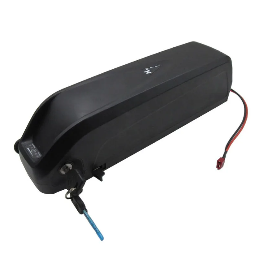 

500W 48V 8AH electric bicycle hailong battery 13S 48 V down tube lithium 18650 bateria with USB port 18650 cell 2A Charger