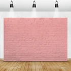 Фотофон Laeacco с розовой кирпичной стеной для фотосъемки новорожденных портрет еды питомцев игрушек Фотофон для фотостудии фотосъемка