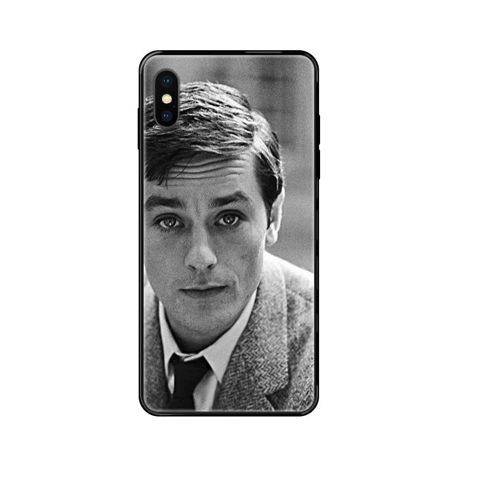 Ален Делон для Galaxy A5 A6 A7 A8 A10 A10S A20 A20S A20E A21S A30S A40 A50 A70 A71 A70E 2017 2018 мягкие Лидер продаж |