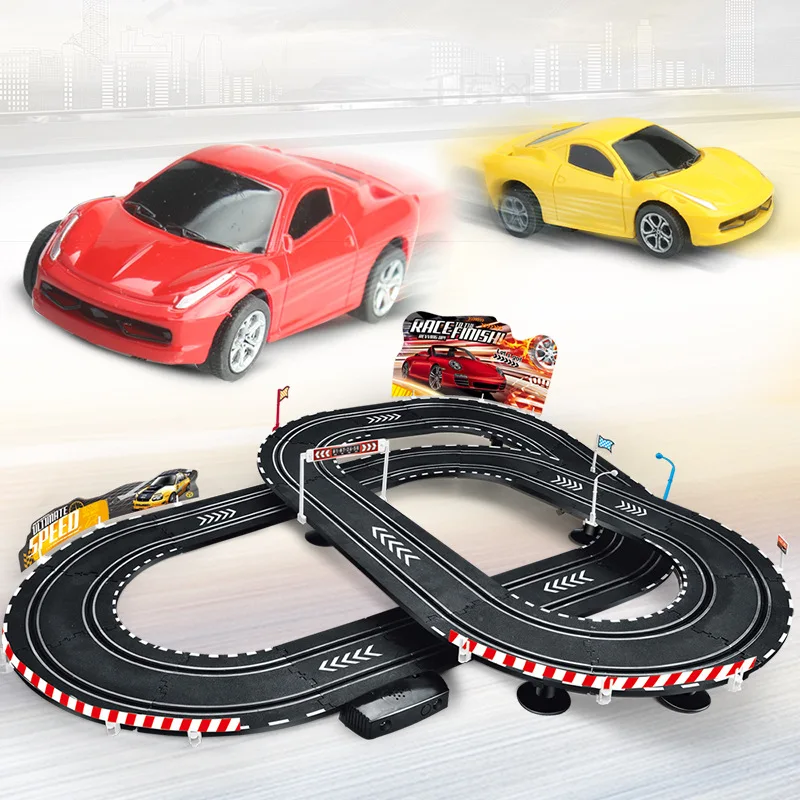 Радиоуправляемый Электрический Железнодорожный вагон гоночный трек игрушки для