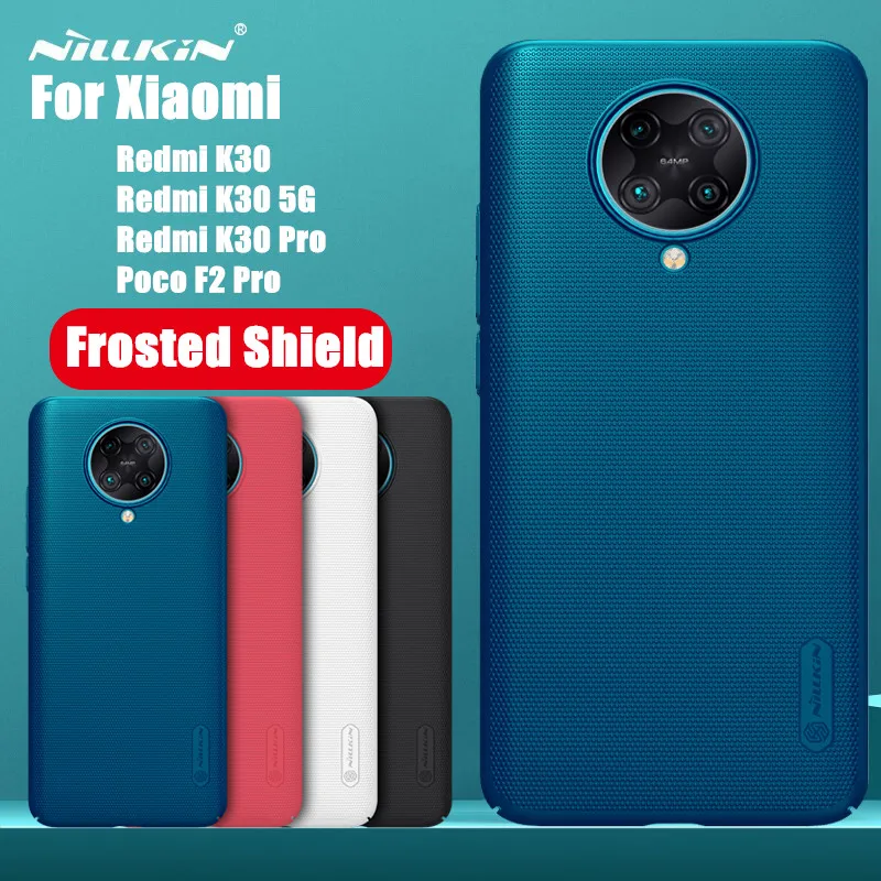 

Nillkin Super Frosted Shield PC Back Cover Case for Xiaomi Poco F2 Pro Redmi K30 Pro 5G Phone Case