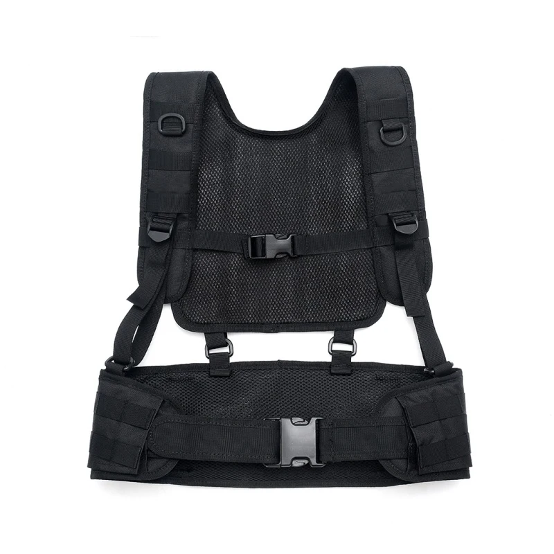 

1000D Military Outdoor Hunting Accessory Tactical Vest Molle Combat Assault Plate Carrier Tactical Vest Camouflage CS