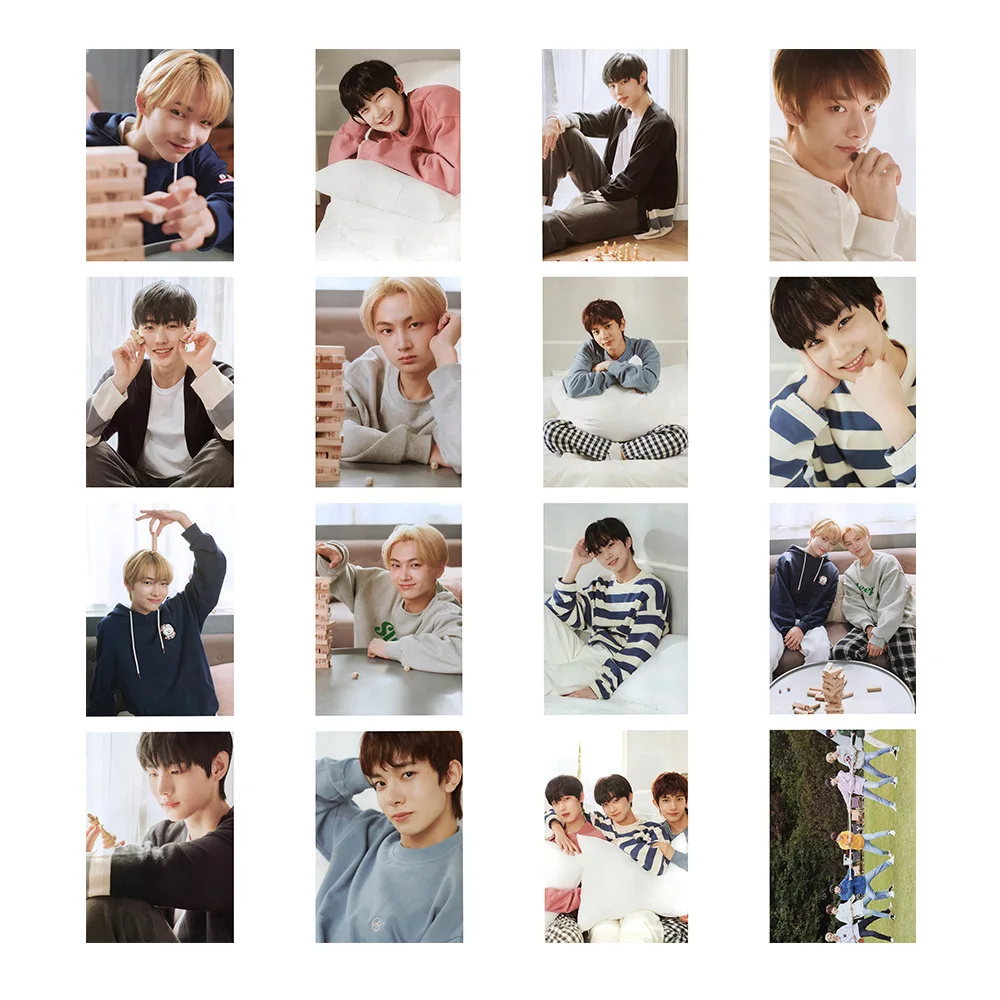 

16pcs/set Kpop ENHYPEN Cards For fans collection Membership Kit Border
