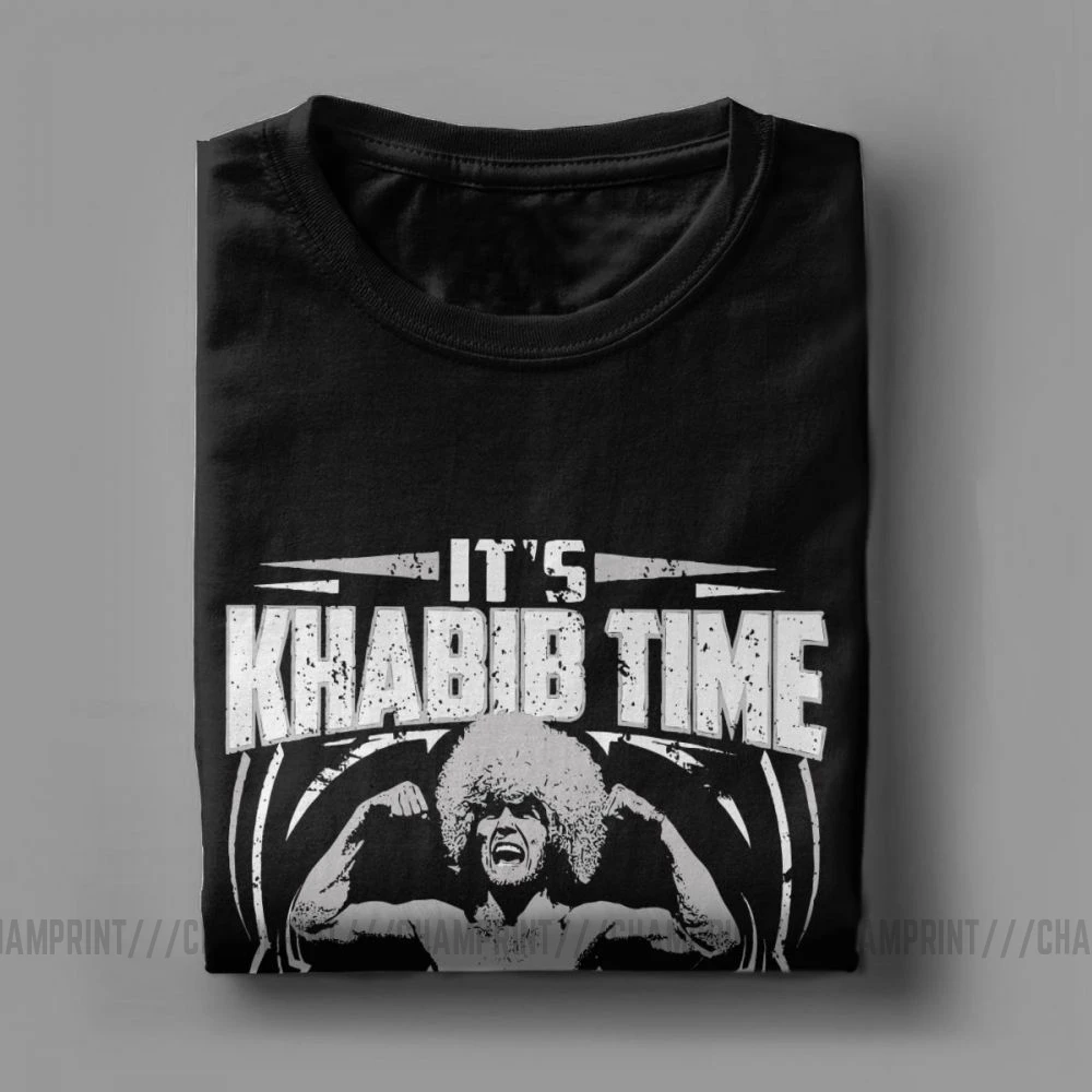 Khabib Nurmagomedov Футболка мужская ММА истребитель Дагестан русская графическая одежда