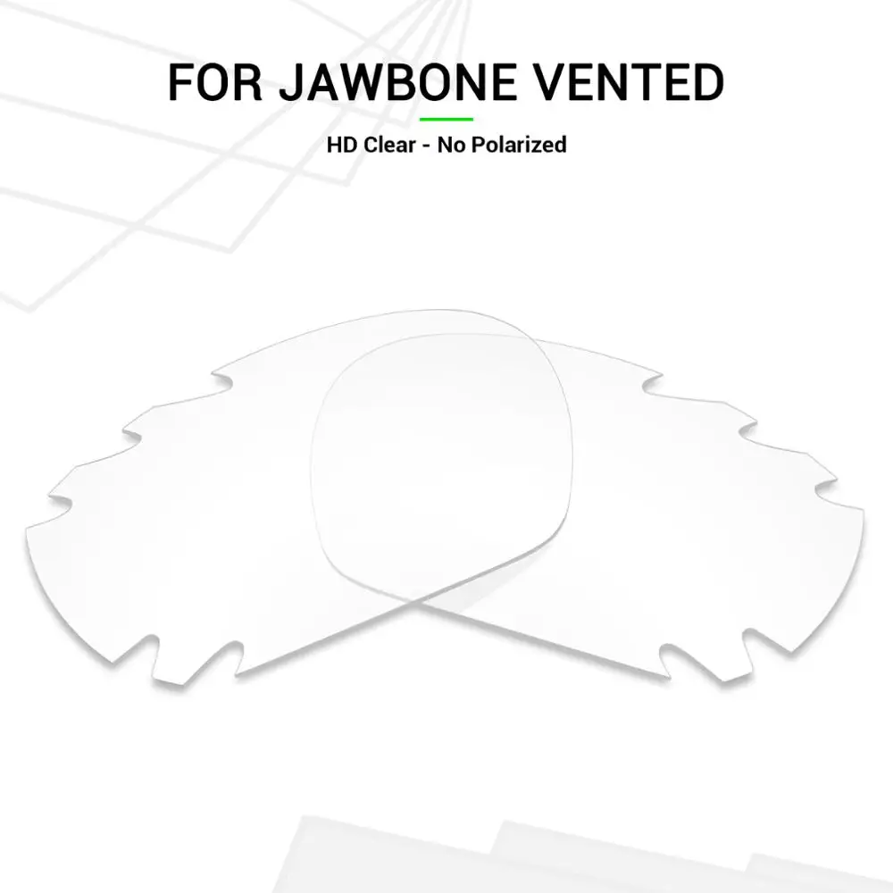 Сменные линзы Mryok для солнцезащитных очков Oakley Jawbone прозрачные HD|lenses for