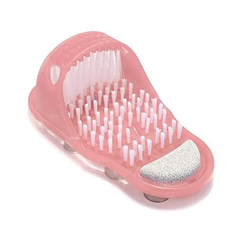 

Bathroom Slippers Brush Foot Massage Tool With Suction Cup Easy Feet To Remove Dead Skin And Calluses Foot Brush