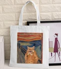 Новинка 2021 г., женская сумка для покупок Ван Гога, забавная Эко сумка Ulzzang с графическим рисунком, вместительная сумка-шоппер в стиле Харадзюку, женская сумка