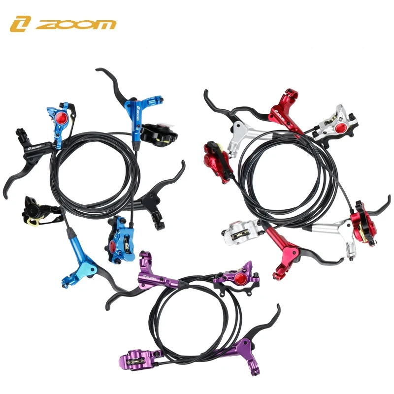 

ZOOM AL6061-T6 Disc Brake Hydraulic Clamp Lever Bicycle Caliper Front Rear Mountain Bike Parts