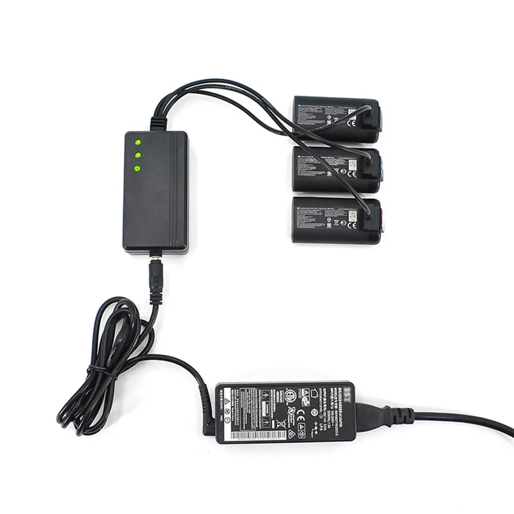 3 в 1 Мини Батарея зарядки Hub адаптер USB Авто Зарядное устройство для DJI Mavic мини