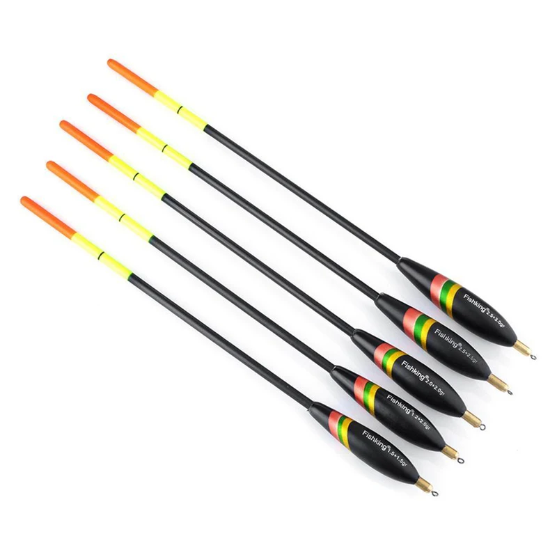 5 шт./лот смешанные размеры Balsa поплавок корковая вертикальная рыболовная снасть