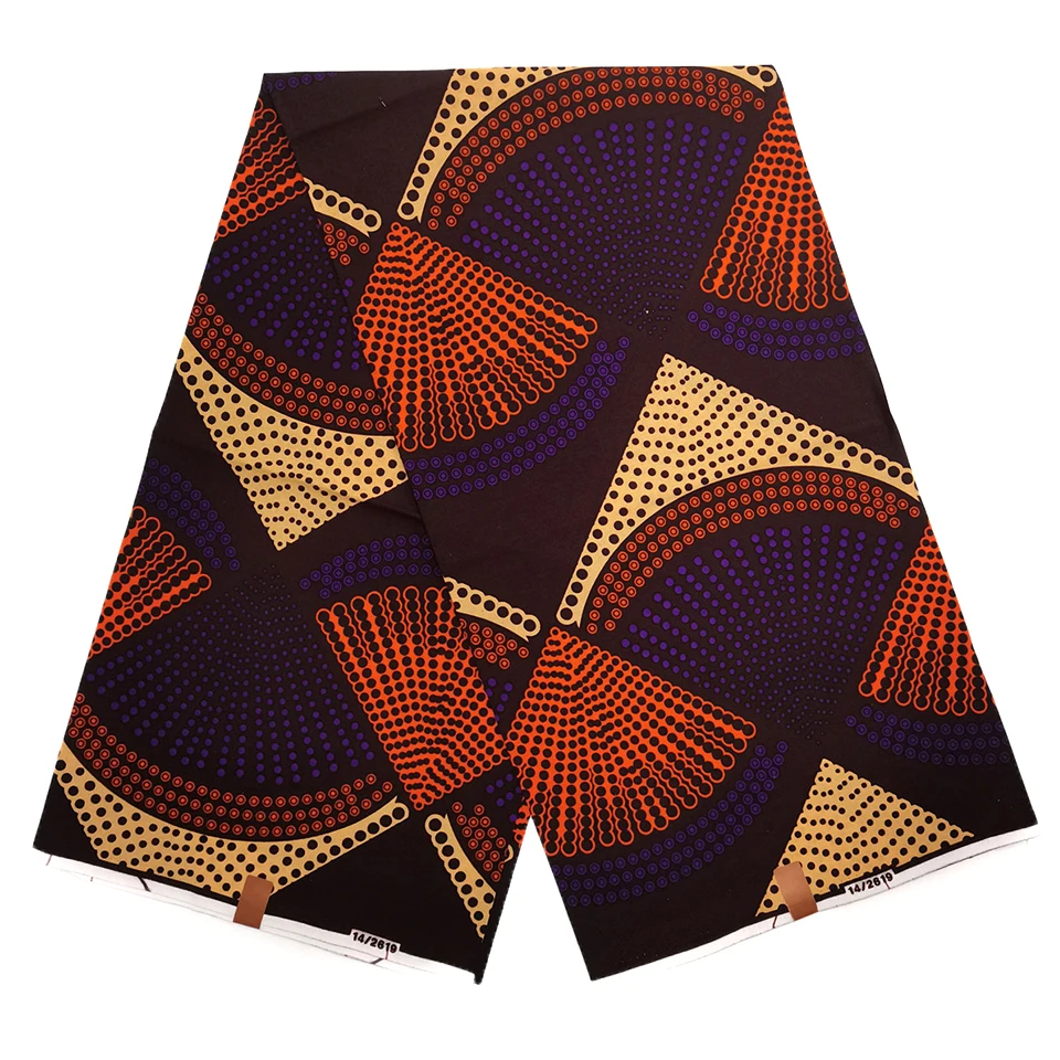 6 Yards Mitex Wax Print/ African Fabrics Kitenge/Pagnes/Tissues Africain/ Lapa/Chitenge HS-3
