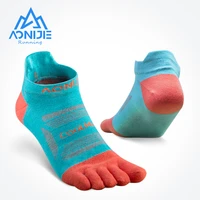 3 pairs aonijie new e4801 e4802 ultra run low cut athletic five toe socks quarter socks toesocks for running marathon race trail