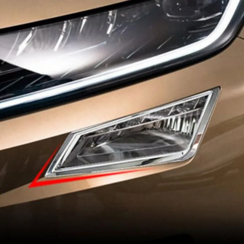 Tonlinker наклейка на крышку для SKODA KODIAQ 2017-18 автомобильный Стайлинг 2 шт. ABS Хром