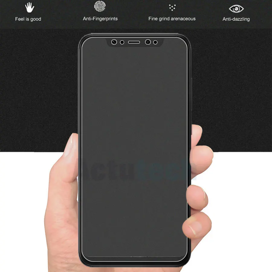 Матовое Защитное стекло для Xiaomi Mi 8 Lite 6 Max 2 Mix 3 S Redmi 7 6A Pro Note 4X S2 | Мобильные телефоны