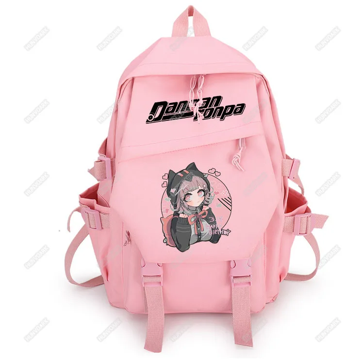 Рюкзак-Монокума Danganronpa для мужчин и женщин вместительный школьный ранец