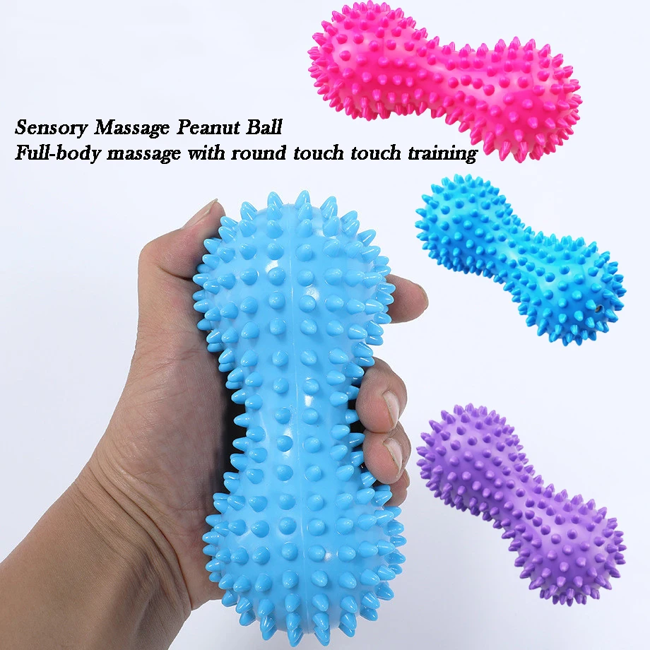 

Мячи в форме арахиса мышцы расслабляющий фитнес-мяч для массажа Крытый Йога для реабилитации ПВХ Материал мячи в форме арахиса панель рассл...