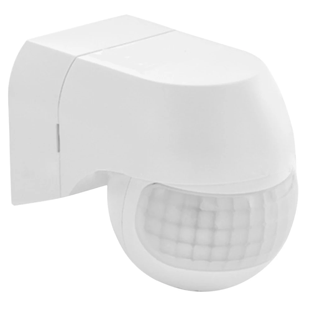 

Пассивный инфракрасный датчик движения, пыленепроницаемый детектор, переключатель для наружной безопасности на 180 градусов, высокая мощно...