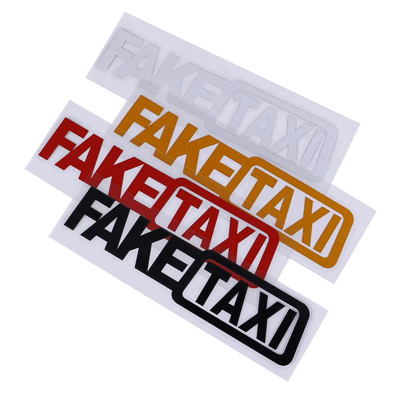 1 шт. наклейки для автомобиля с имитацией такси светоотражающие самоклеющиеся