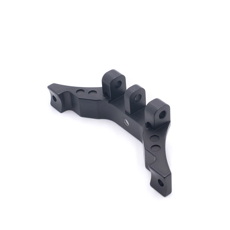 Eje de diamante de aleaci&oacute;n de aluminio, soporte de fijaci&oacute;n de puente de eje de Metal CNC de c&oacute;digo fijo para coches teledirigidos todoterreno, piezas de modificaci&oacute;n, 1 ud.-1