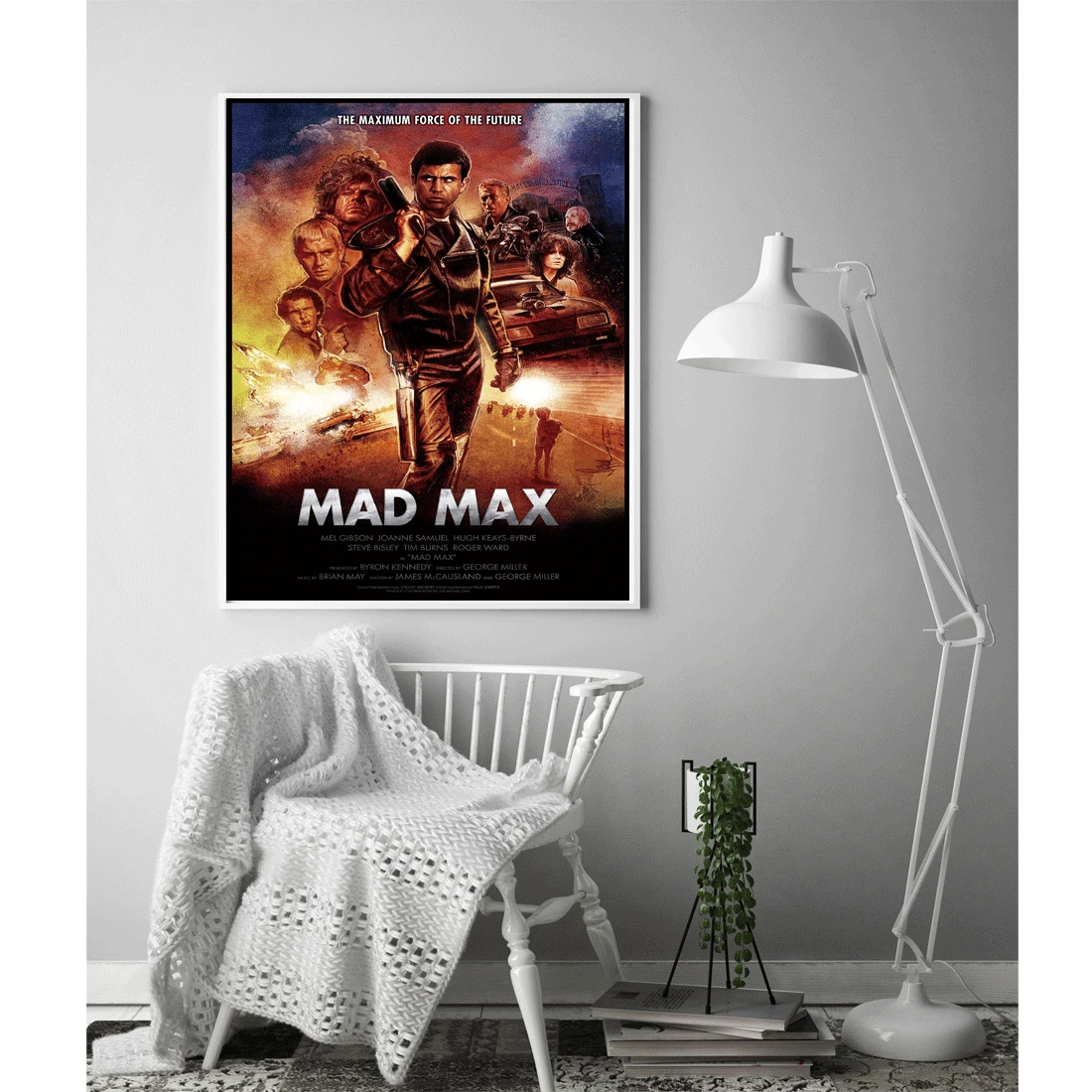 M106 горячая пленка Mad Max классика фильм постер искусство настенная живопись холст