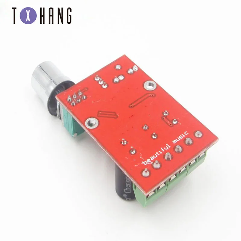 Wireless Electronics Kit YDA138-E 2x12 W Stereo Class D Audio Amplifier Module with Jack Input diy electronics | Электронные