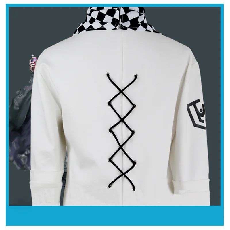 Костюм для косплея кокичи Ома из аниме Danganronpa V3: Killing Harmony костюм с париком и плащом