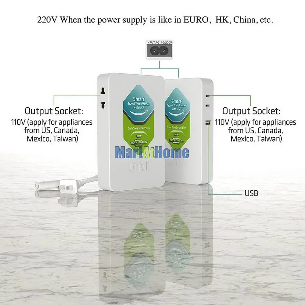 Повышающий и понижающий преобразователь напряжения 80 Вт тонкий светильник умный