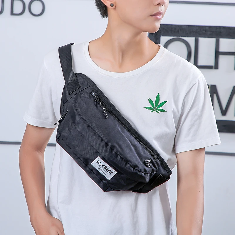 Поясная сумка мужской модный бренд мессенджер на одно плечо многофункциональная