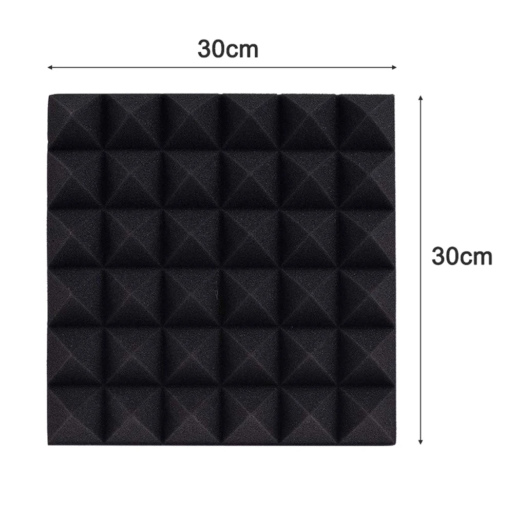 Звукоизоляционные пенопластовые студийные акустические пены 12 шт./компл.