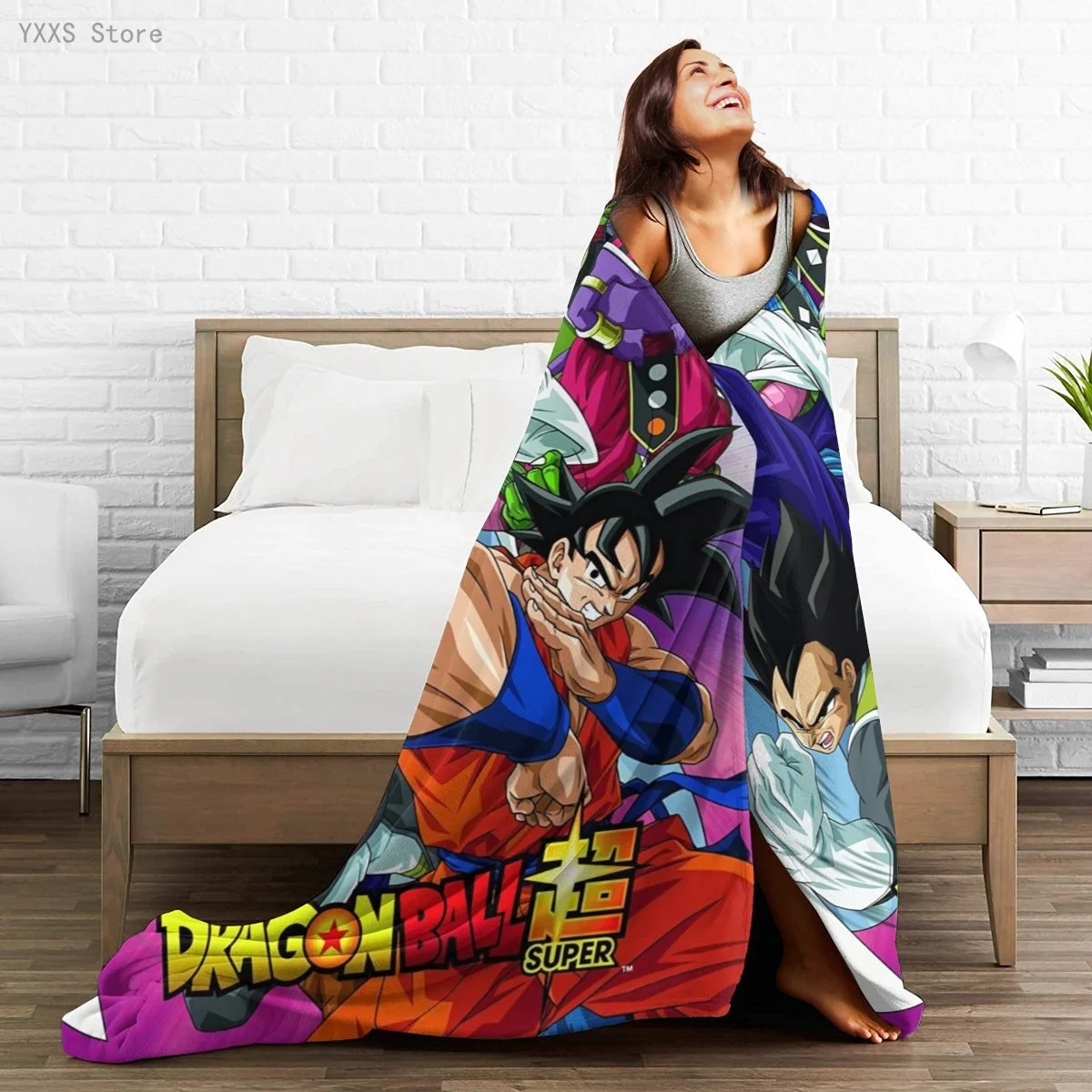

Anime 3D printed Ultra-Soft Micro Fleece Blanket flannel throw Sherpa bedspread bedding sofa picnic fur soft blanket 300338036