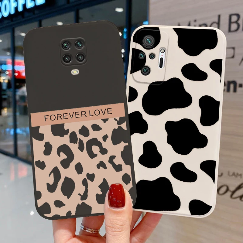 Leopard Funda Xiaomi Poco M4 X3 Pro Case For Xiaomi Redmi Note 10 Pro Case Redmi Note 11 9 8 Pro 9S 10S 9C NFC 9A 9T 10Pro Cover