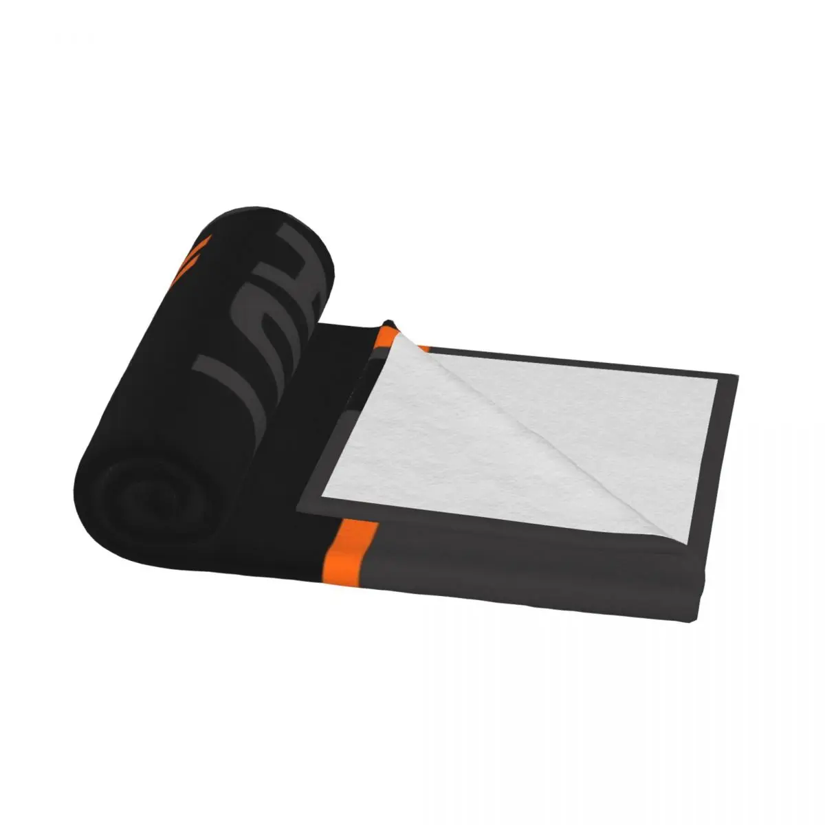 KTM Dark Throw Blanket-Manta de forro polar para cama, manta de felpa para sof&aacute;, franela c&aacute;lida, ropa de cama para viajes en casa, suave para adultos y ni&ntilde;os-4
