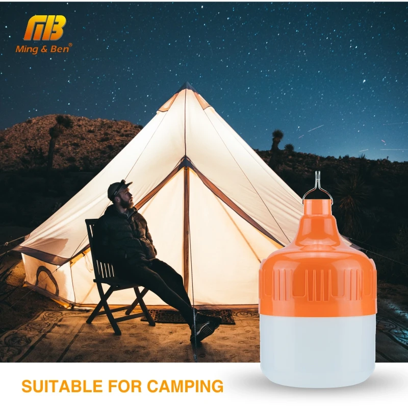 Portable Rechargeable Emergency Light 20W 30W 40W 50W White 3 Working Modes DC5V 6-8 Hours LED Outdoor Rescue Camping Lamp | Лампы и