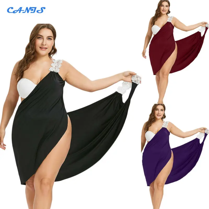 Женский летний купальник шарф Пляжная накидка женское платье макси Пляжное