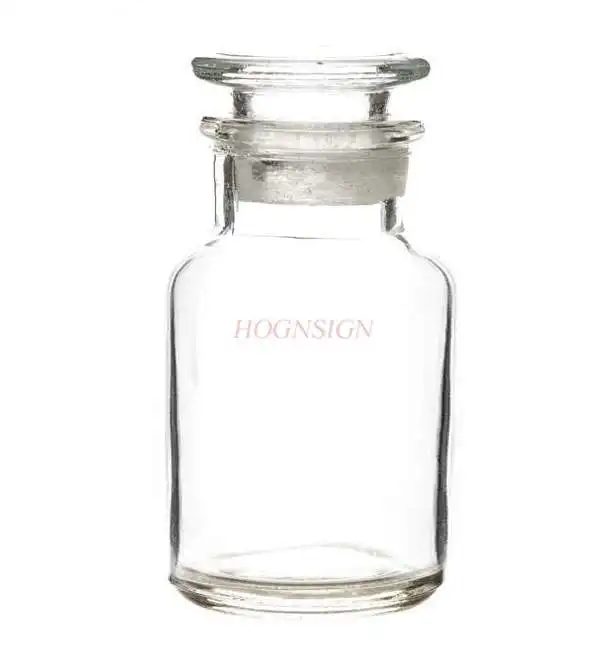 Экспериментальное оборудование прозрачная бутылка с широким горлом 125 мл