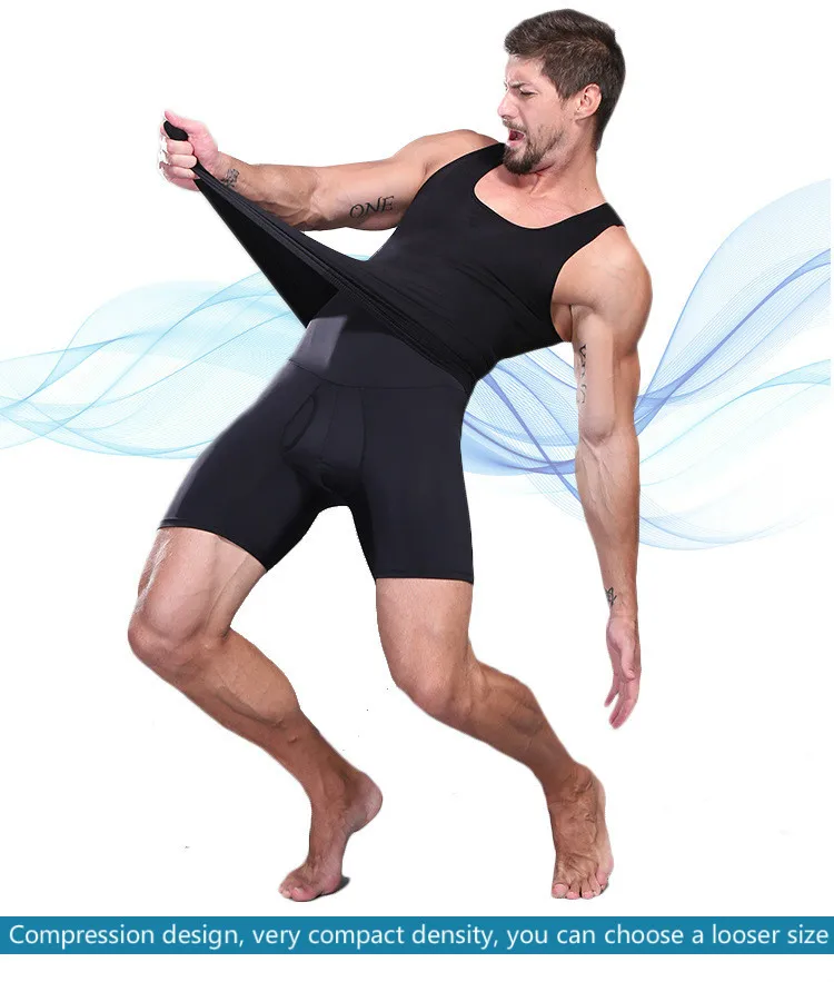 Мужской утягивающий жилет для коррекции фигуры живот гинекомастическая