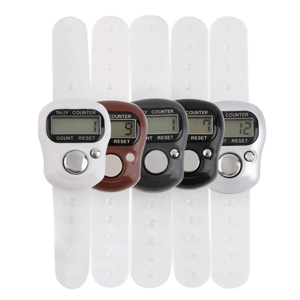 Мини разряд LCD электронный цифровой Golf Finger ручной Tally Row Counter|Шагомеры| |
