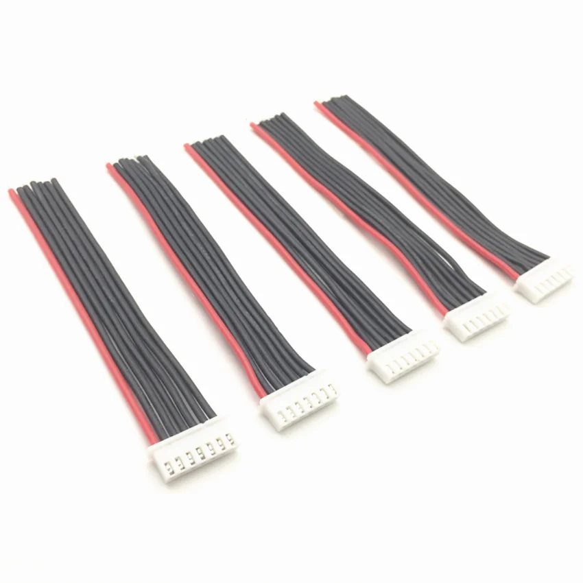 

Good Quality 2s 3s 4s 5s 6s LiPo Battery Balance Charger Plug Line/Wire/Connector 22AWG 100mm JST-XH Balancer Cable