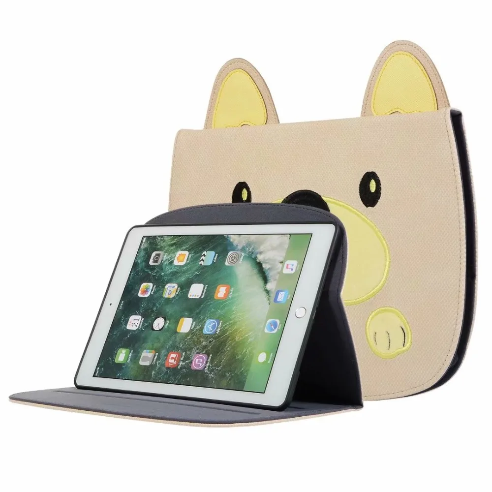 Ударопрочный чехол с милым мультяшным рисунком для iPad Mini 1 2 3 4 5 чехлов из искусственной кожи, мягкий чехол из ТПУ для iPad Mini5 Mini4 funda