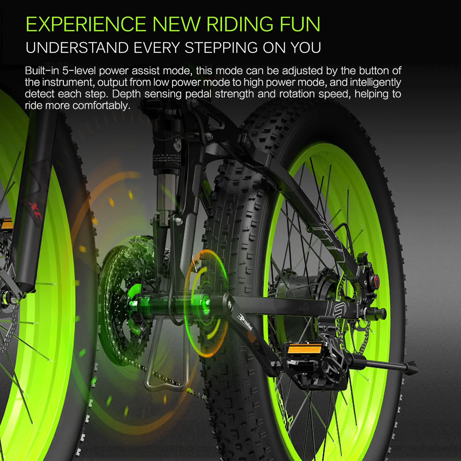 

BEZIOR X1500 Folding Electric Bike 1500W 26Inch 48V 12.8AH 40KM/H Electric Bicycle E-Bike Adult Mountain Bike 200KG Load